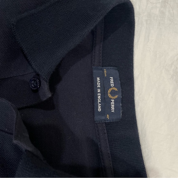 Fred Perry Men's Navy Polo Shirt - Picture 3 of 3